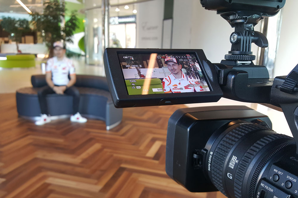 Primeras declaraciones oficiales de Jorge Lorenzo dentro del Honda Repsol MotoGP