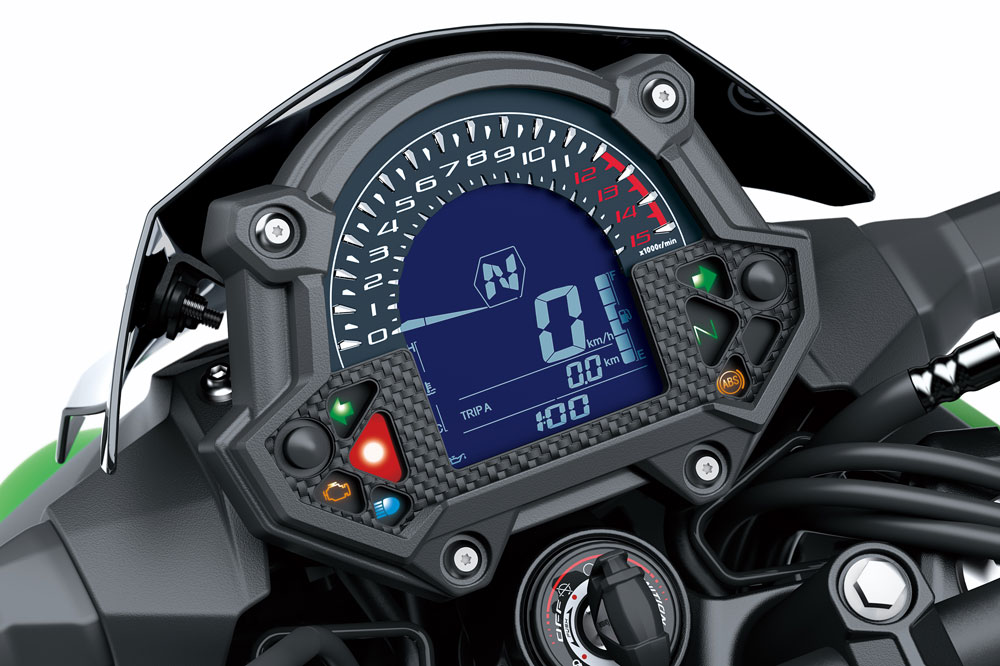 Cuadro de instrumentos de la Kawasaki Z400