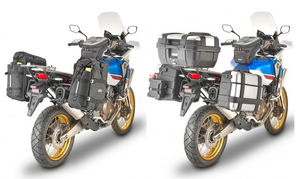 Equipamiento Givi para la CRF 1000L Africa Twin Adventure Sports
