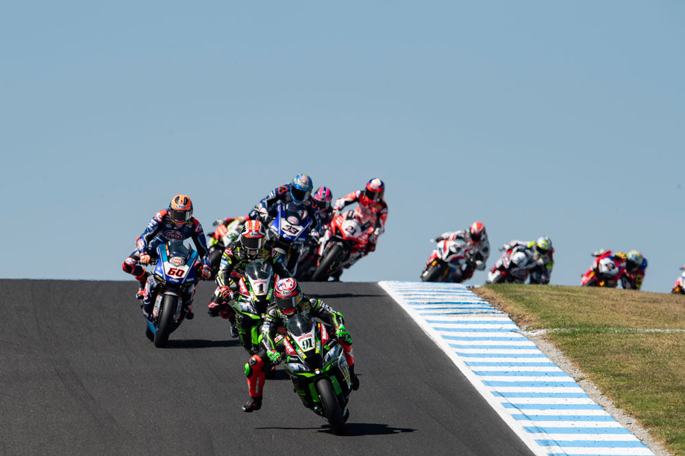 Leon Haslam y Jonathan Rea, Mundial SBK 2019
