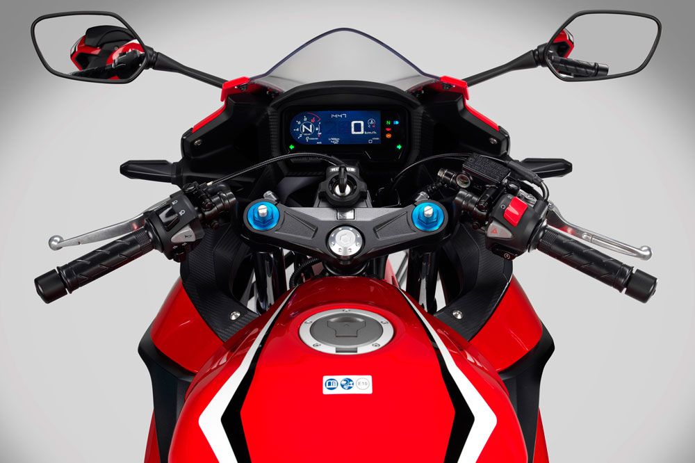 Instrumentación de la Honda CBR 500 R