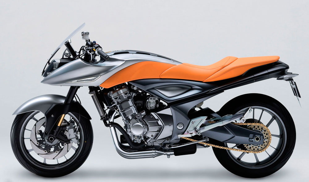 Suzuki quiso recuperar la Katana en 2005 con la Stratosphere, que se quedó en una moto de salón