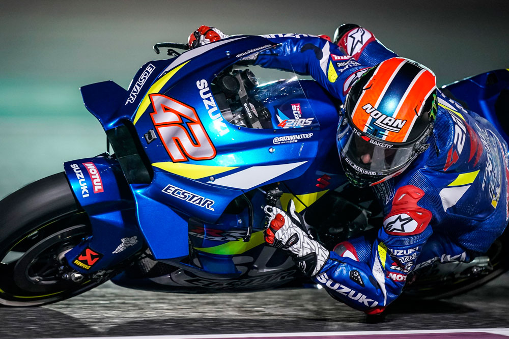 Muy bien Alex Rins, cuarto tras liderar la carrera en algunas vueltas