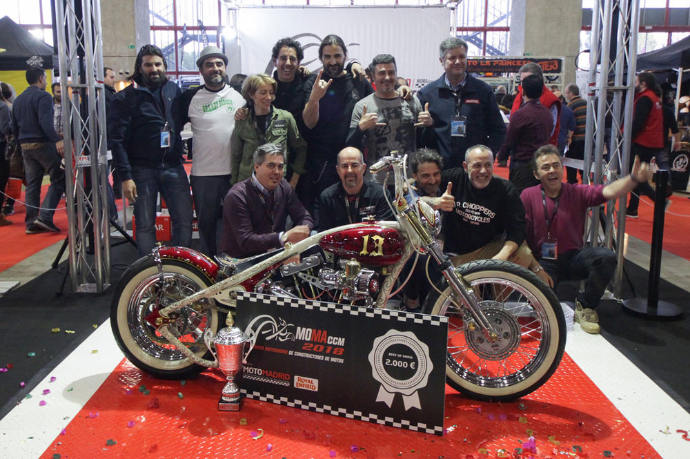 El concurso de constructores MotoMadrid este año de denominará Madrid Bike Show