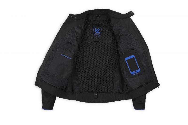 Chaqueta para moto Kery de Vquattro
