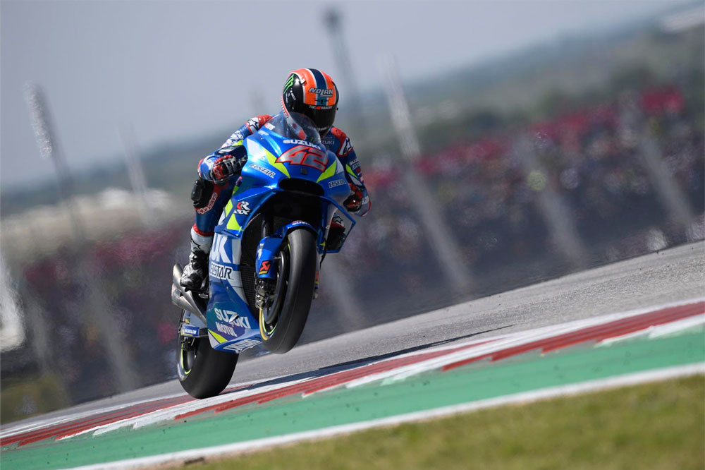 Alex Rins logró su primera victoria en MotoGP en el GP Americas 2019