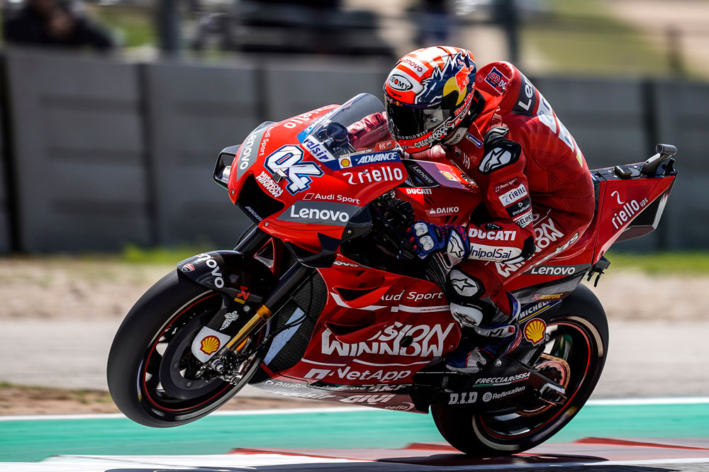 Andrea Dovizioso llega a Jerez como líder del Mundial en la categoría MotoGP
