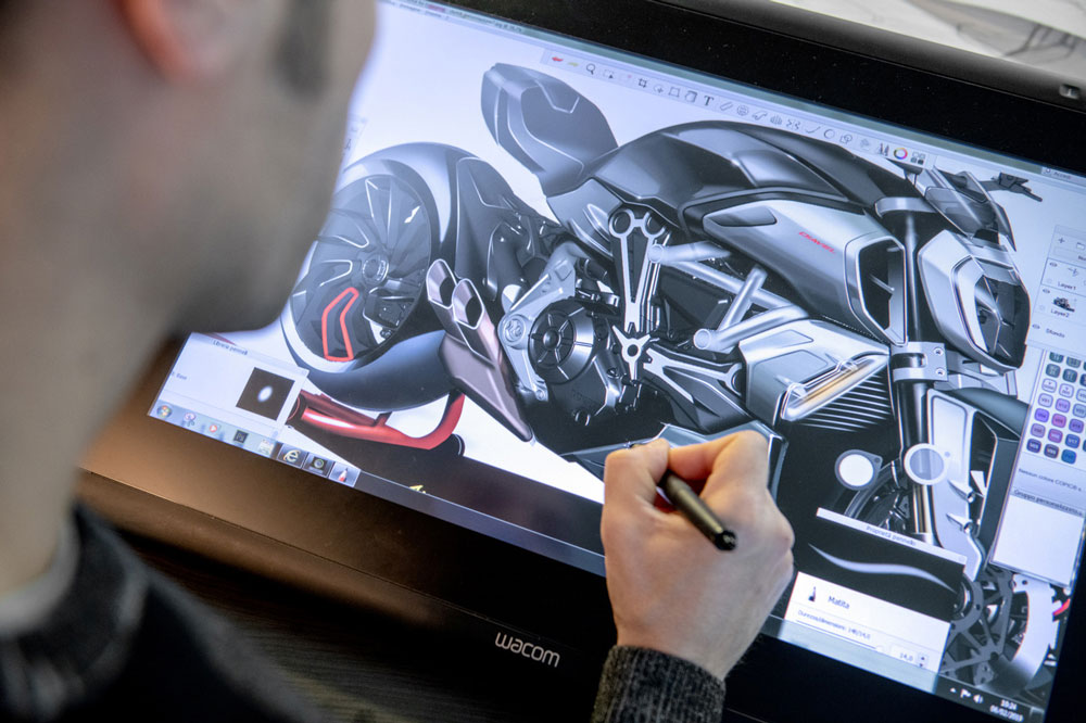 Proceso de diseño de una Ducati Diavel 1260