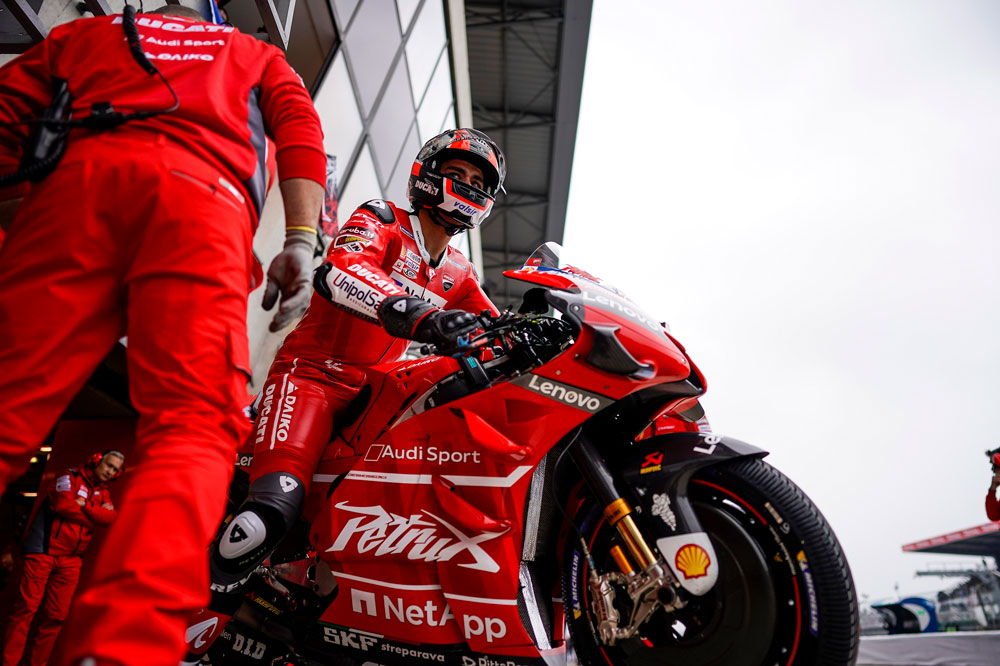 Danilo Petrucci tuvo un magnífico Gran Premio de Francia en MotoGP