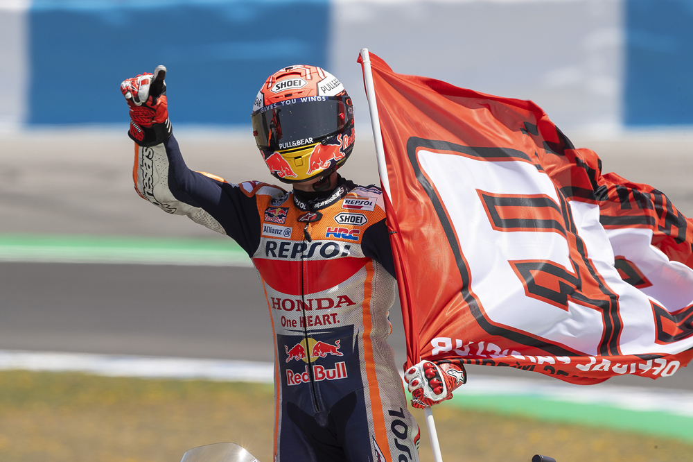 Victoria y liderato de Marc Márquez tras el GP de España