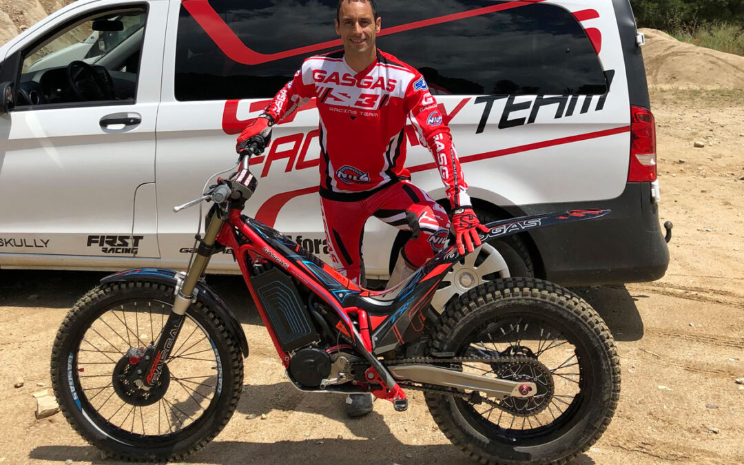Albert Cabestany debutará con las Gas Gas TXT E de Trial Eléctrica en el Campeonato del Mundo de la especialidad