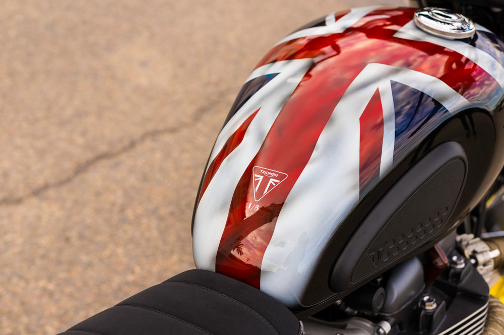 Triumph British Pride, ganadora del concurso Garage Icon