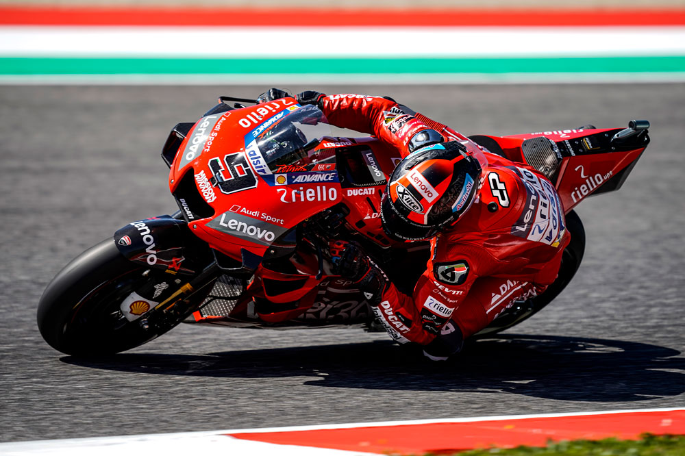 Danilo Petrucci logra la victoria en MotoGP en el GP de Italia