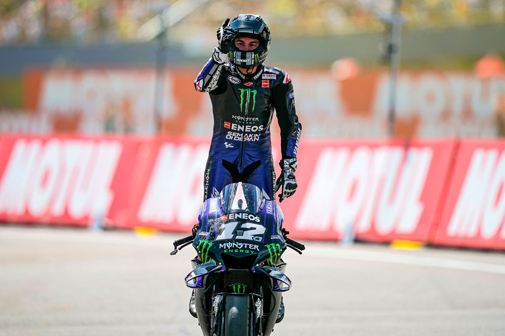 Maverick Viñales logró la victoria en el GP de Holanda