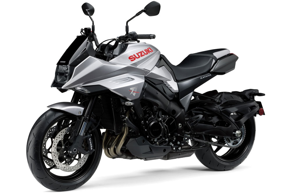 La Suzuki Katana 2019 parte de los mismos conceptos estéticos de la moto de los años 80