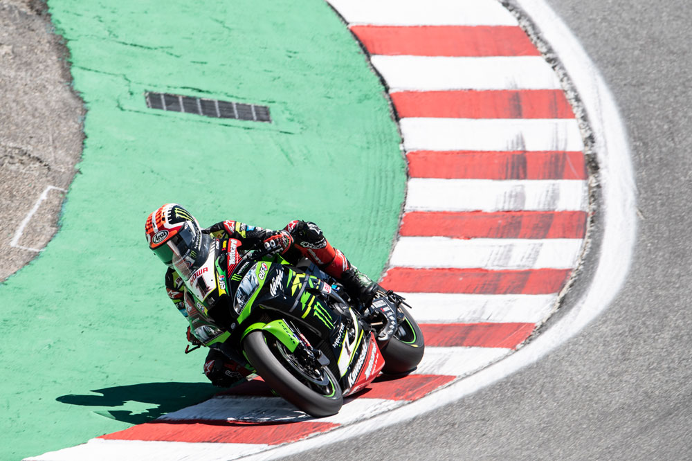 Jonathan Rea, Mudial SBK en Laguna Seca