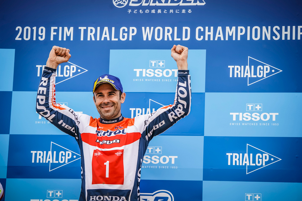 Toni Bou, Campeón del Mundo de Trial 2019