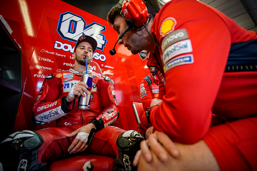 Andrea Dovizioso, gran premio de Gran Bretaña MotoGP