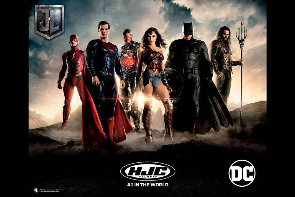 Cascos DC Comics de HJC