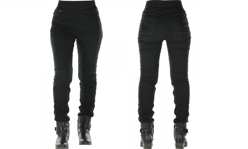Leggings para moto Jane de Overlap en negro