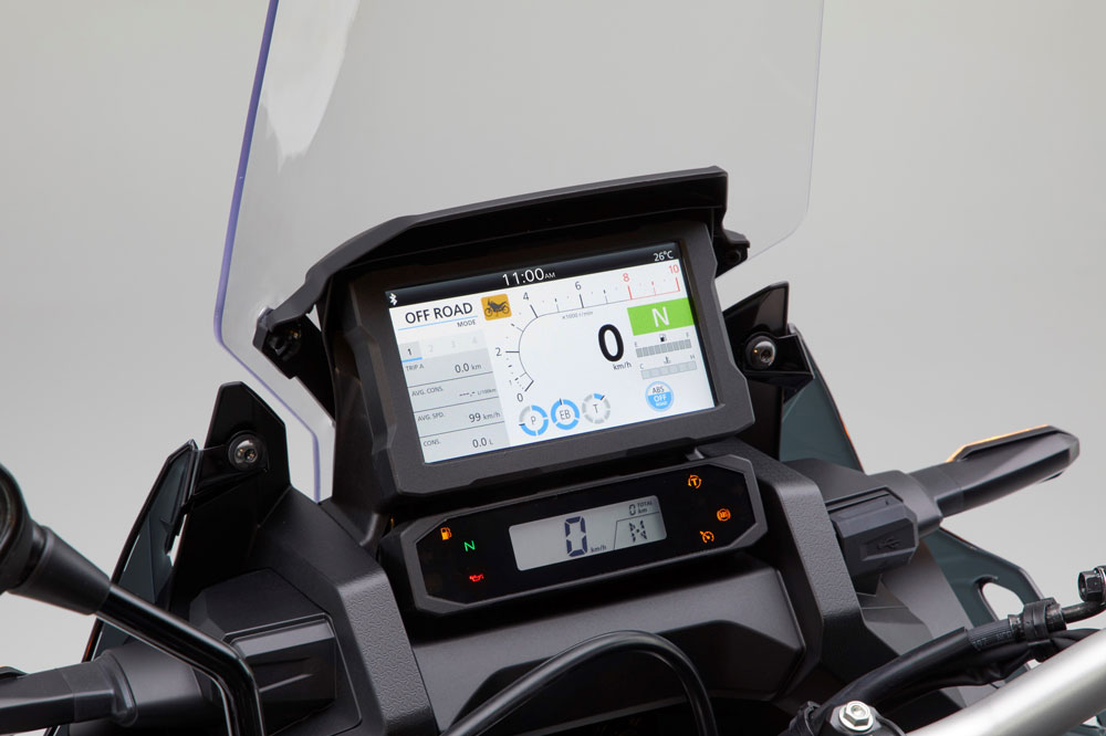 Cuadro de instrumentos de la Honda CRF 1100 L Africa Twin 2020