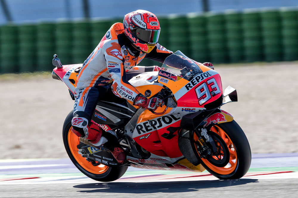 Victoria de Marc Márquez en el Gran Premio de San Marino