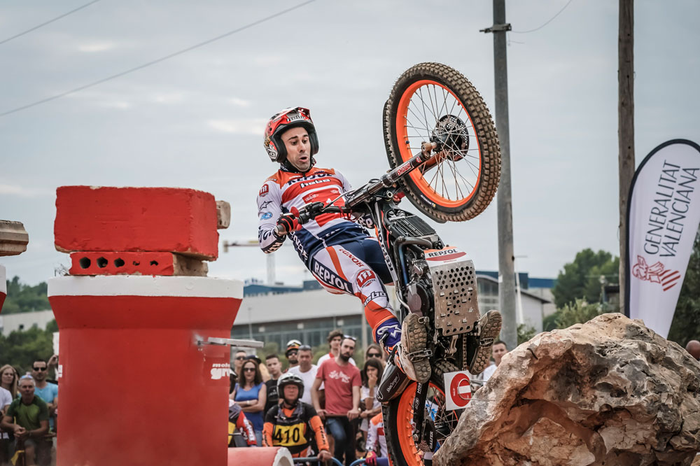 Toni Bou ha logrado un pleno de victorias en la temporada 2019 del Mundial de Trial