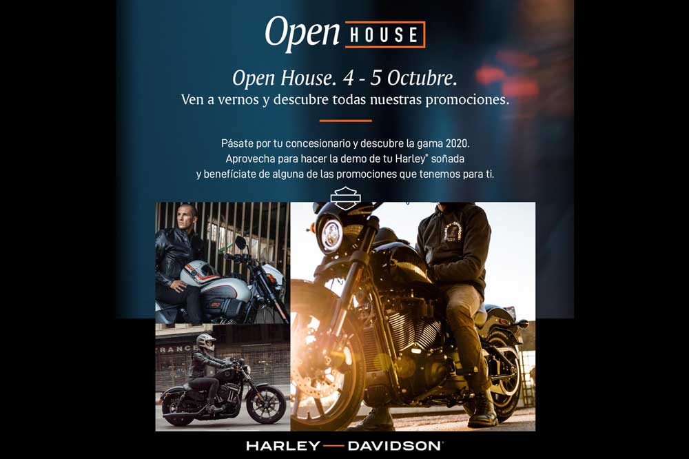 Open House Concesionarios Harley-Davidson octubre 2019