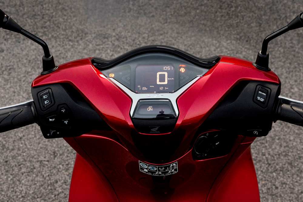 Cuadro de instrumentos del Honda SH 125 Scoopy