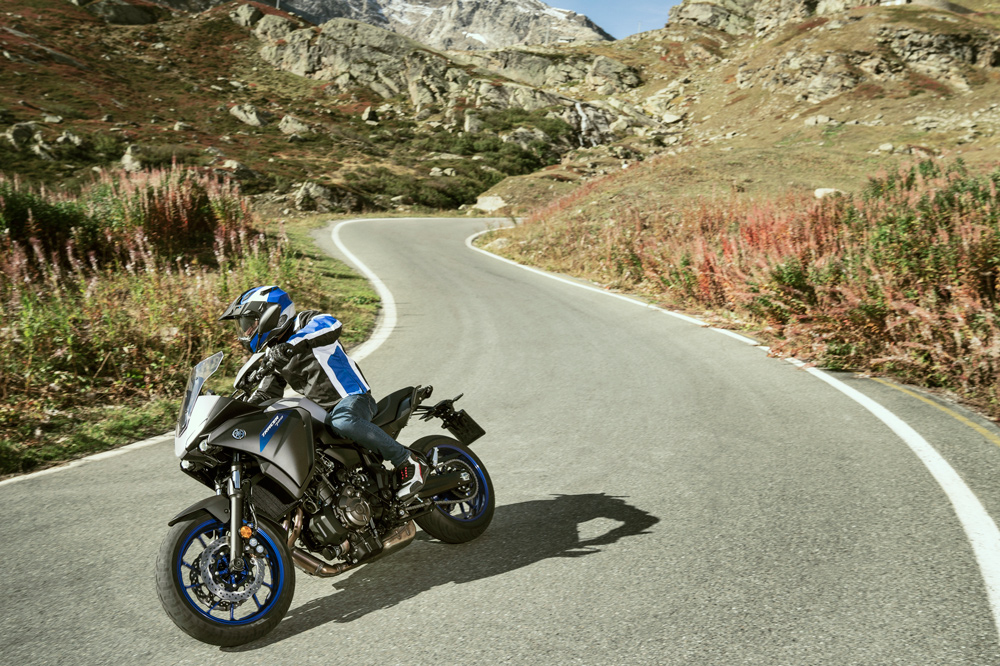 Yamaha ha conseguido una extraordinaria relación entre peso y potencia en su nueva Tracer 700