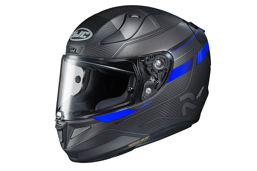 HJC RPHA 11 Carbon franja azul