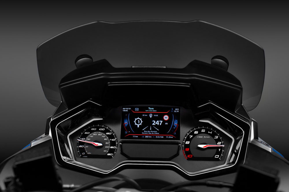 Cuadro de instrumentos del Peugeot Metropolis RS Concept