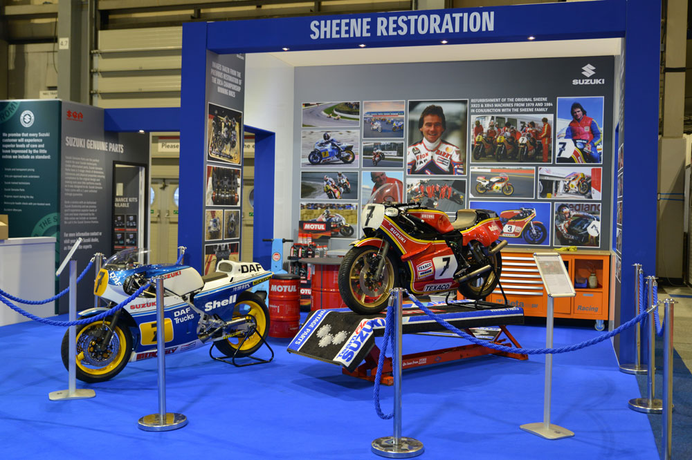 Restauración de las Suzuki de Barry Sheene