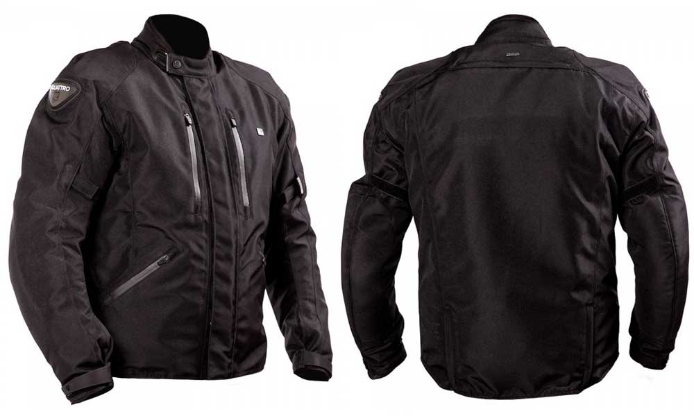 Chaqueta Loris de Vquattro en color negro