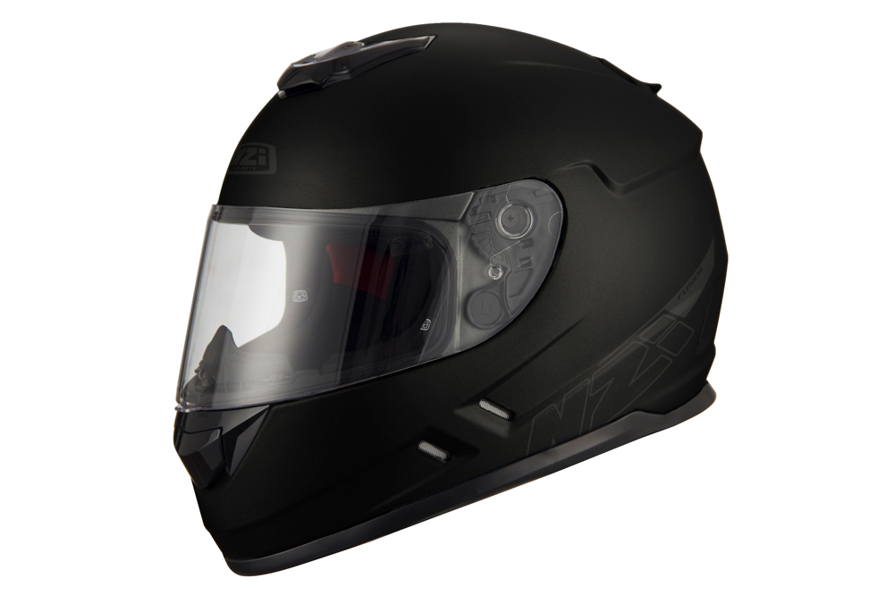 Casco integral Fusion negro matede NZI