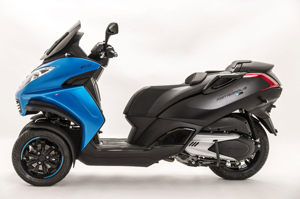 Esta es la última versión del Peugeot Metropolis