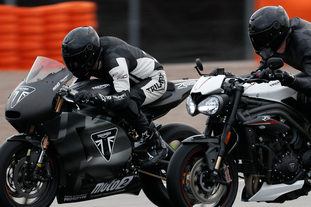Triumph prepara el desembarco de una nueva Daytona