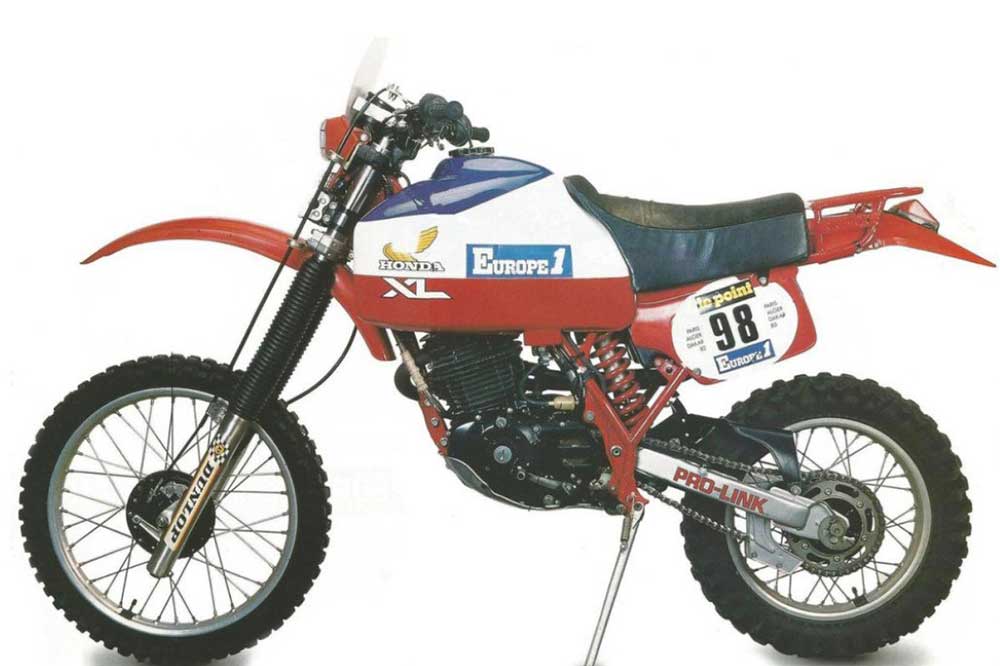Honda XLS 500 de 1982