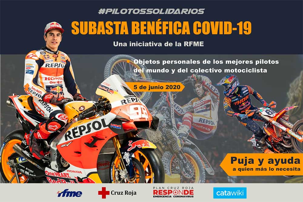 Subasta Pilotos Solidarios RFME