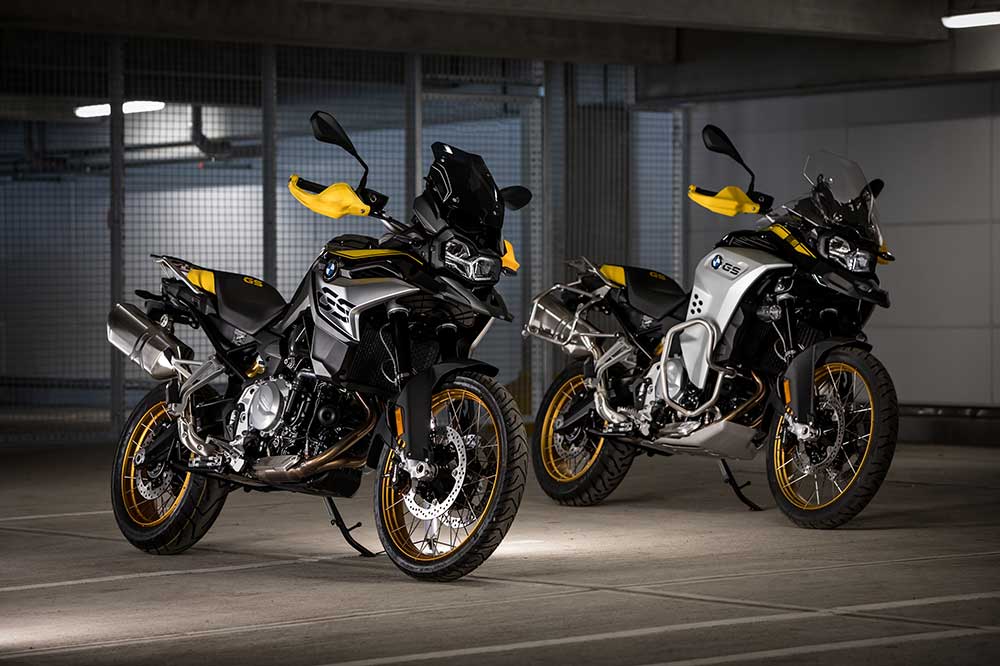 BMW F 850 GS 2021 con terminación 40 Aniversario