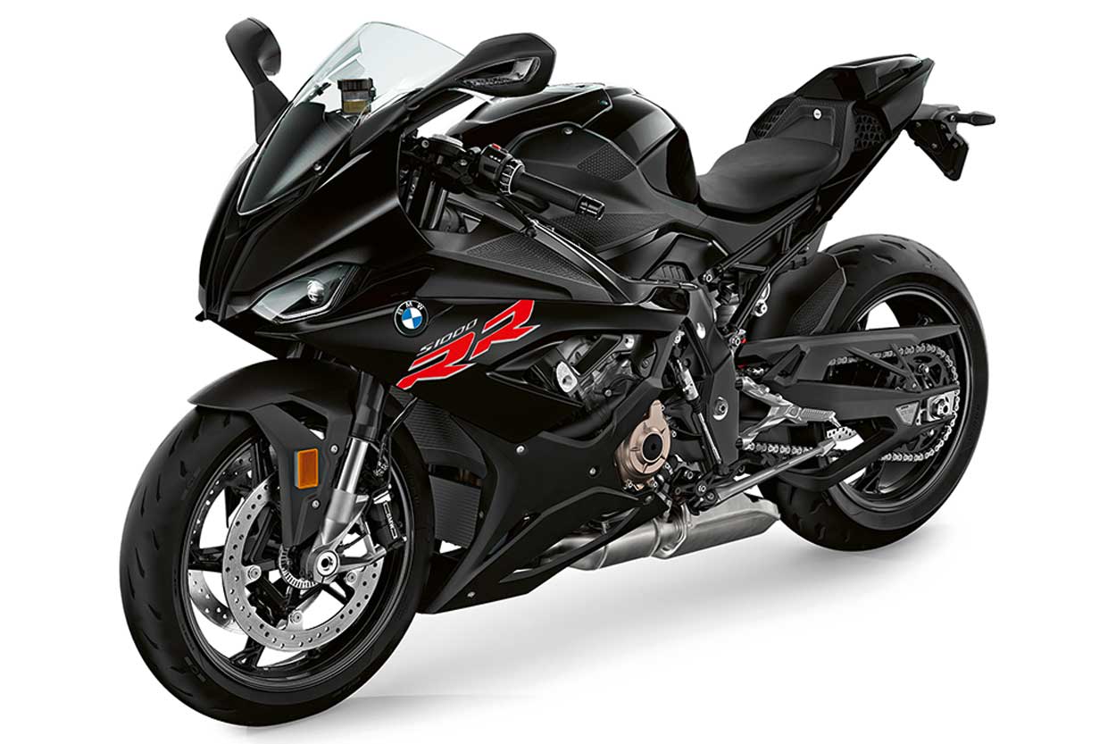BMW S 1000 RR en color Black Storm