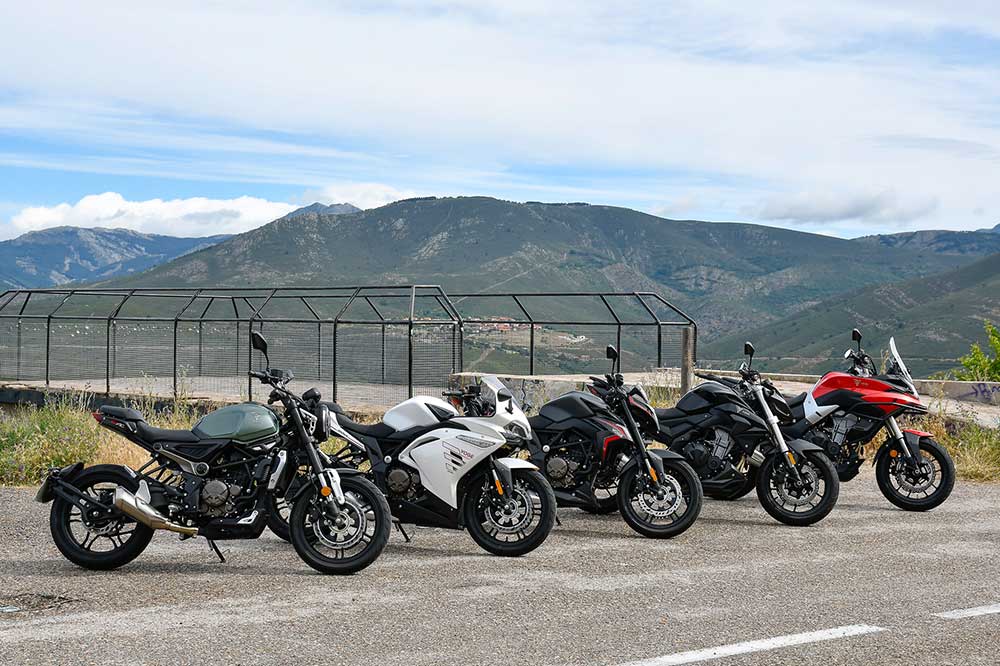 Así se la nueva gama de motos VOGE