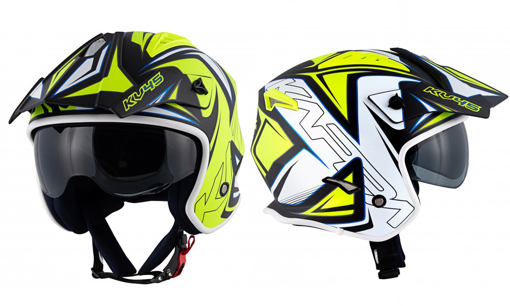 Casco jet KV45 Trial de Kappa Gemini