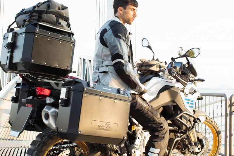 Equipamiento Kappa moto usada