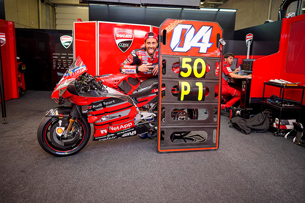 Las 50 victorias de Ducati en MotoGP