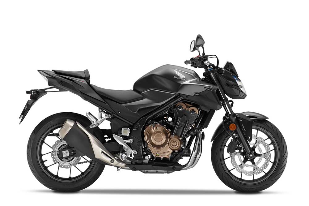 Honda CB 500F Negro Gunpowder Mate Metalizado