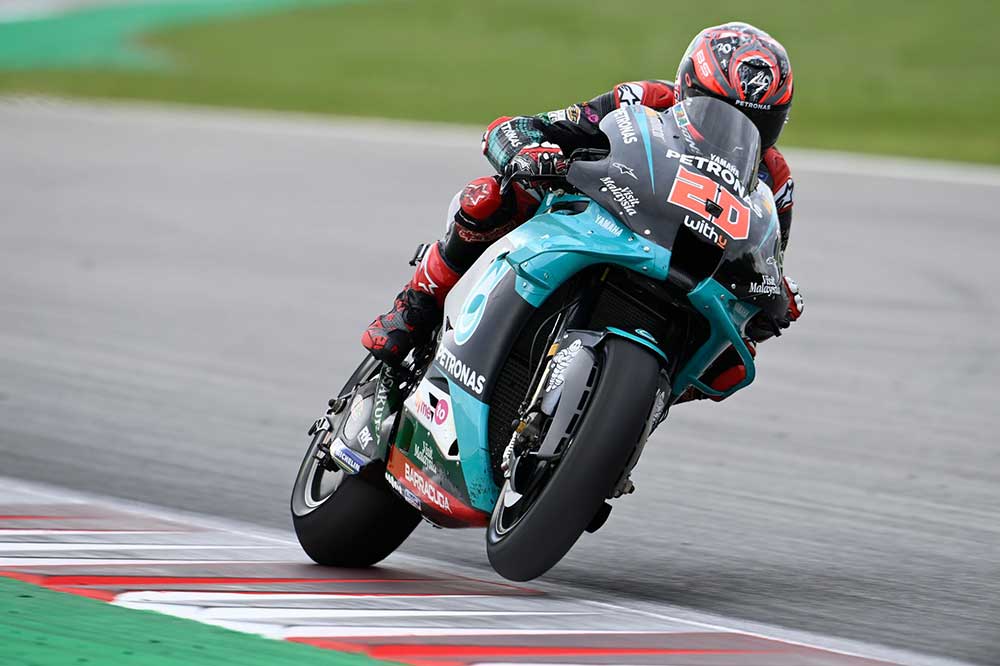Fabio Quartararo logró la victoria en el GP de Catalunya y el liderato del campeonato de MotoGP