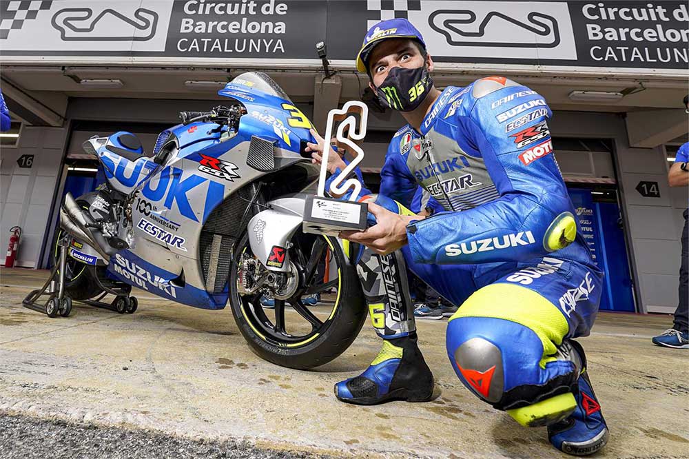 Joan Mir, segundo en el GP de Catalunya en una carrera histórica para el equipo Suzuki
