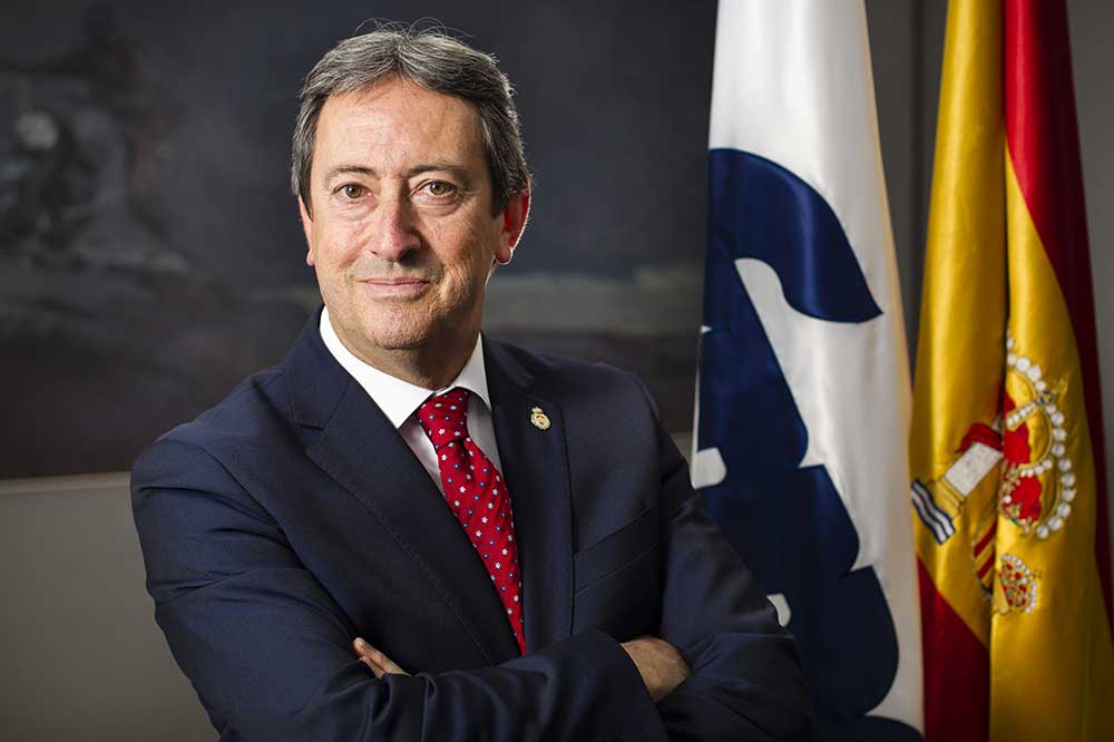 Manuel Casado, presidente de la Federación Española de Motociclismo