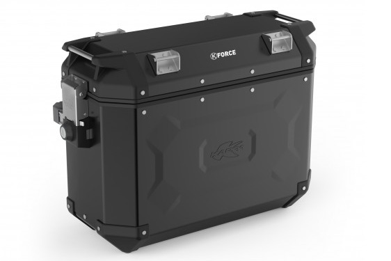 Maletas K'Force en aluminio negro de Kappa para Yamaha Ténéré